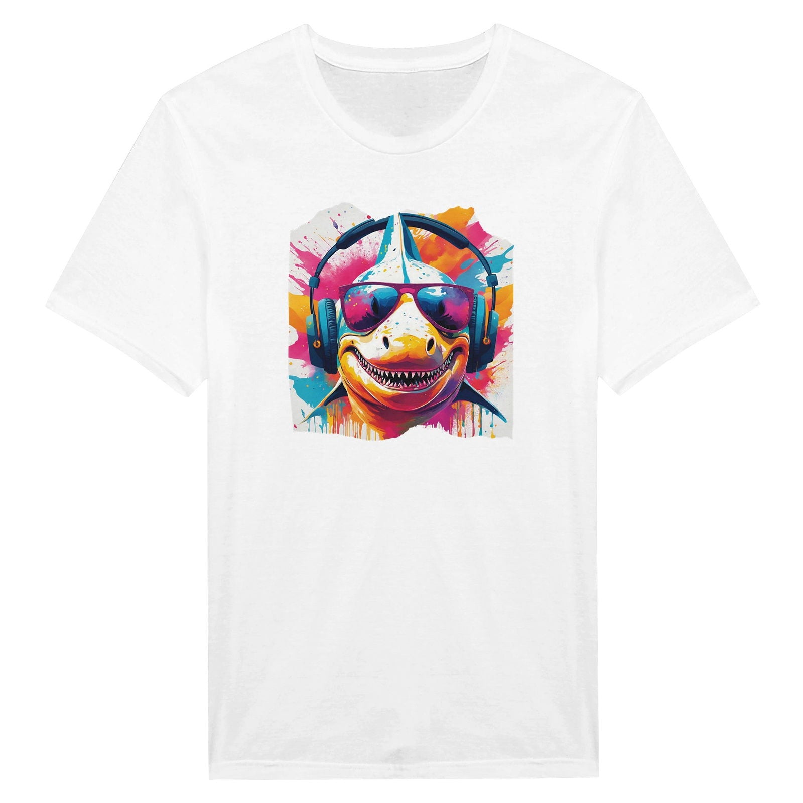 Party Animal Shark | T-Shirt Unisex - Tshirt-Fabriek.nl