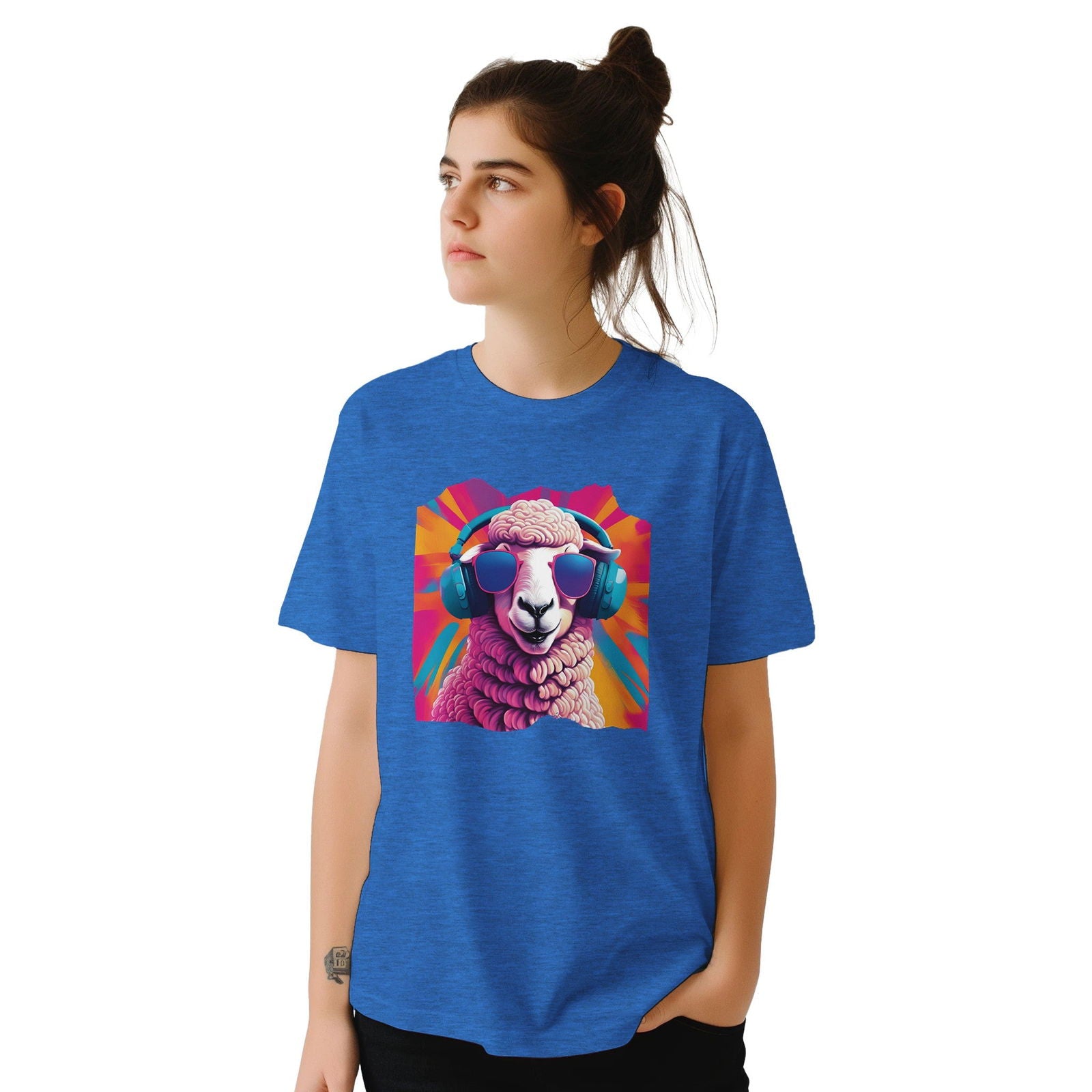 Party Animal Sheep | T-Shirt Unisex - Tshirt-Fabriek.nl