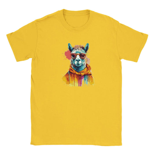 Party Animal Stoned Lama | T-Shirt Unisex - Tshirt-Fabriek.nl