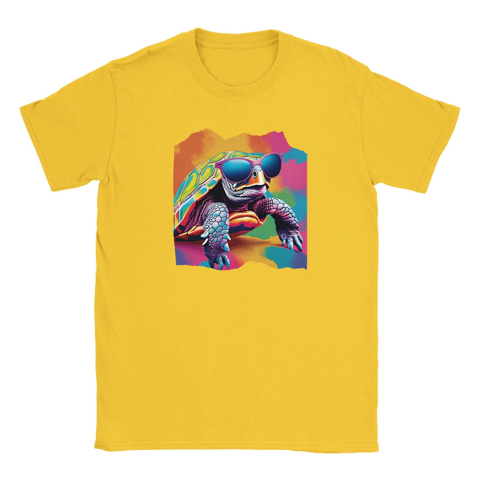 Party Animal Turtle | T-Shirt Unisex - Tshirt-Fabriek.nl