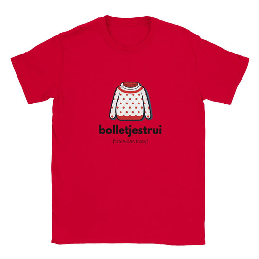 Pedal Play - Bolletjestrui | T-Shirt Unisex - Tshirt-Fabriek.nl