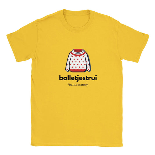 Pedal Play - Bolletjestrui | T-Shirt Unisex - Tshirt-Fabriek.nl