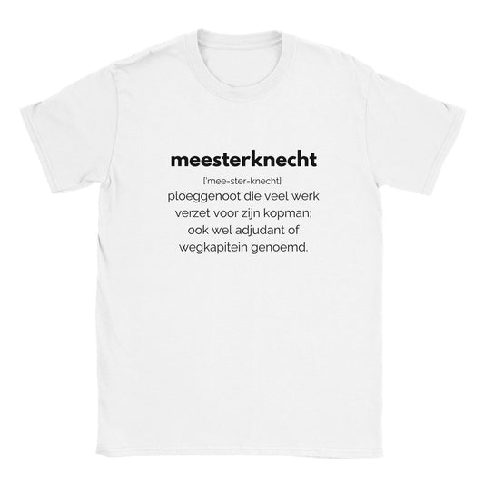 Pedal Play - Meesterknecht | T-Shirt Unisex - Tshirt-Fabriek.nl