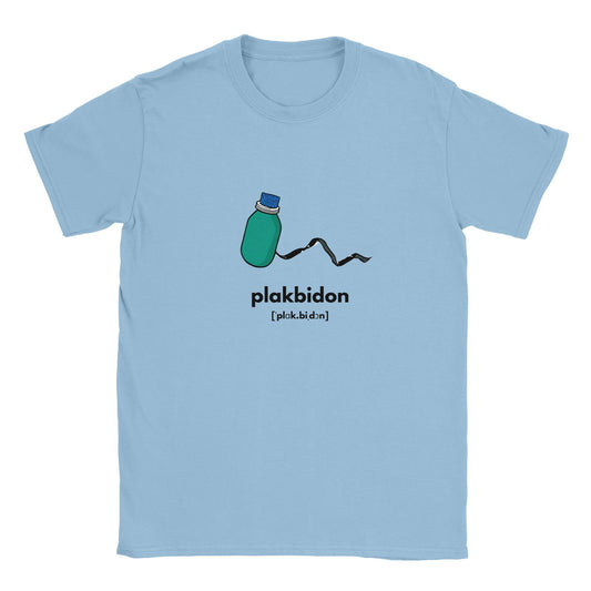 Pedal Play - Plakbidon | T-Shirt Unisex - Tshirt-Fabriek.nl