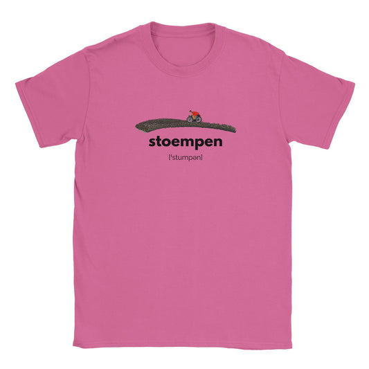 Pedal Play - Stoempen | T-Shirt Unisex - Tshirt-Fabriek.nl