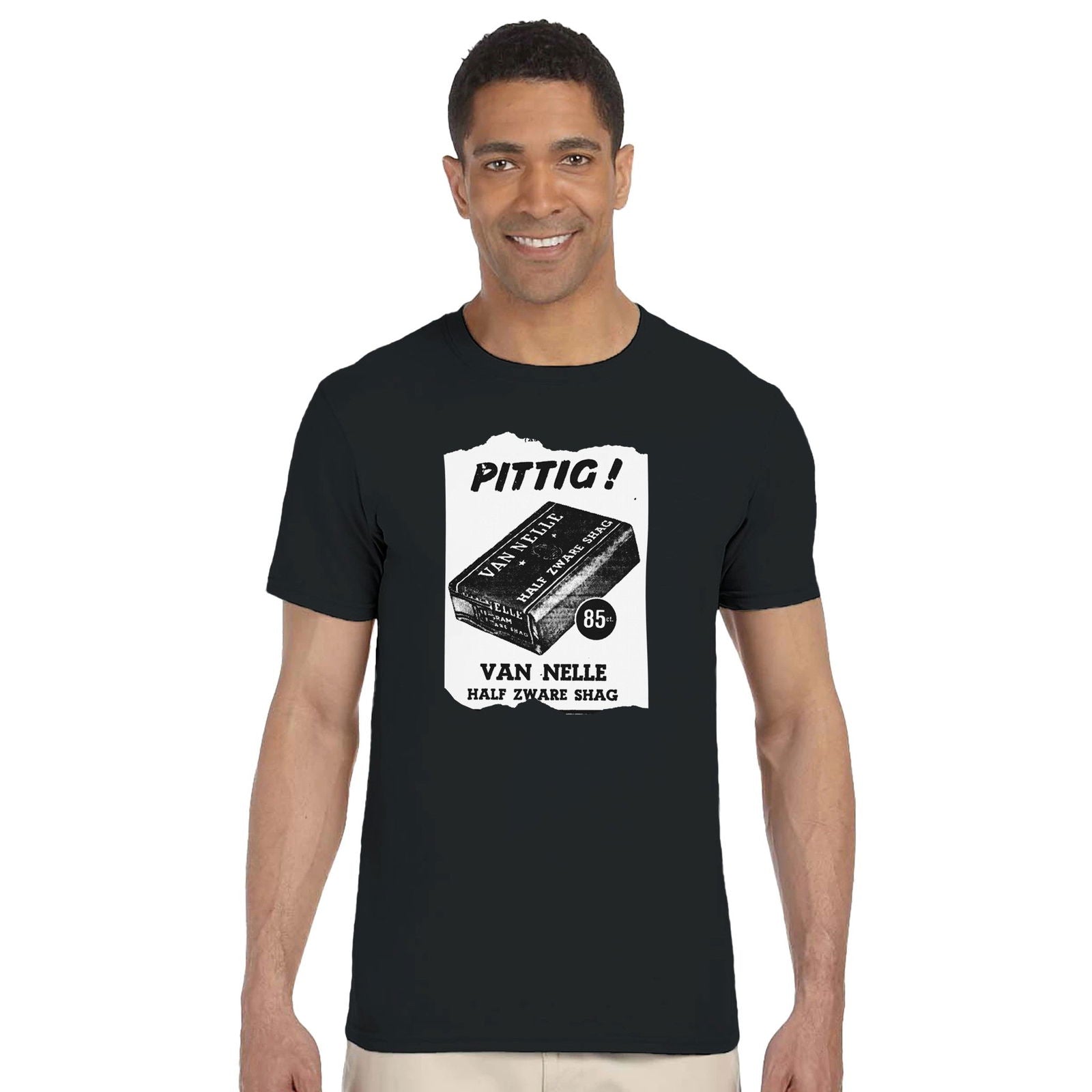 Pittig! Van Nelle | T-shirt Unisex - Tshirt-Fabriek.nl