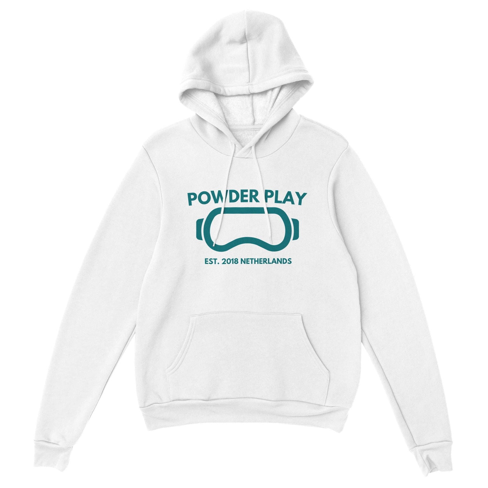 Powder Play Bear | Hoodie Unisex - Tshirt-Fabriek.nl