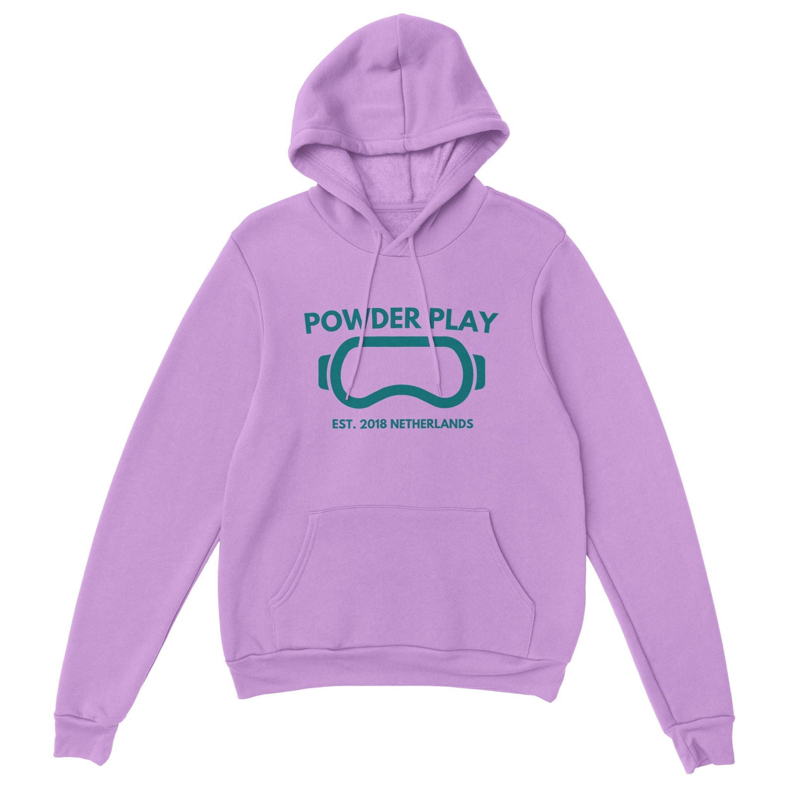 Powder Play Hippopotamus | Hoodie Unisex - Tshirt-Fabriek.nl