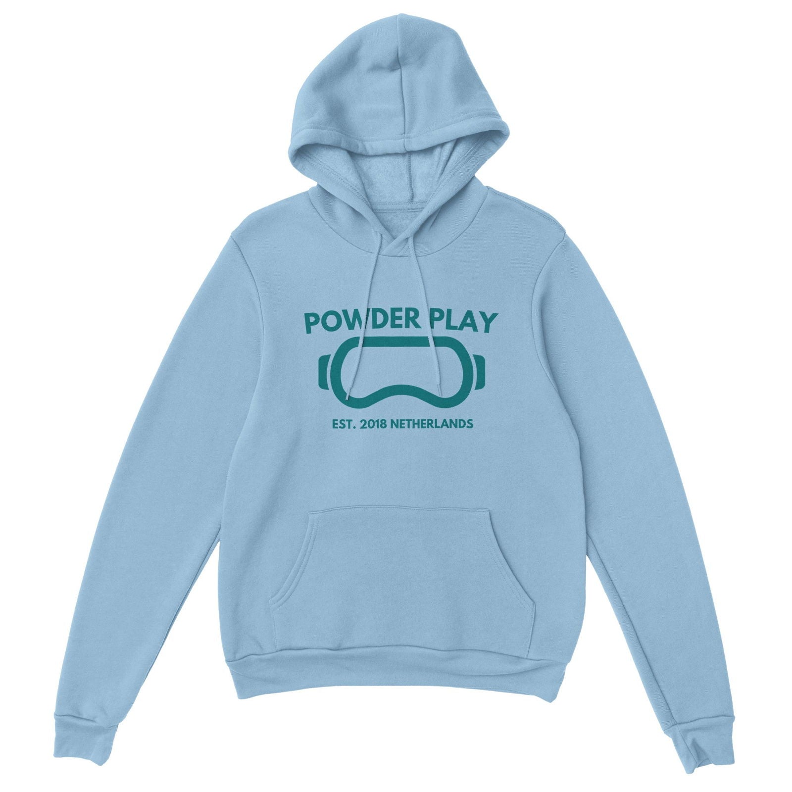 Powder Play Hyena | Hoodie Unisex - Tshirt-Fabriek.nl