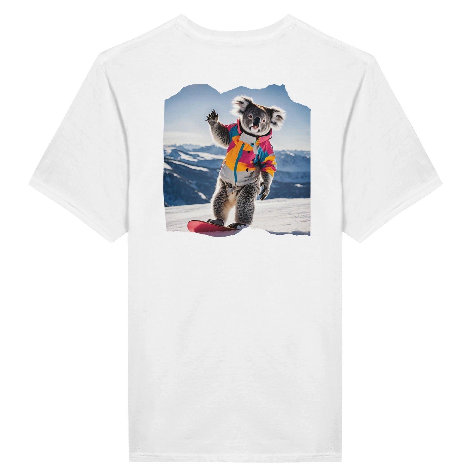 Powder Play Koala | T-Shirt Unisex - Tshirt-Fabriek.nl