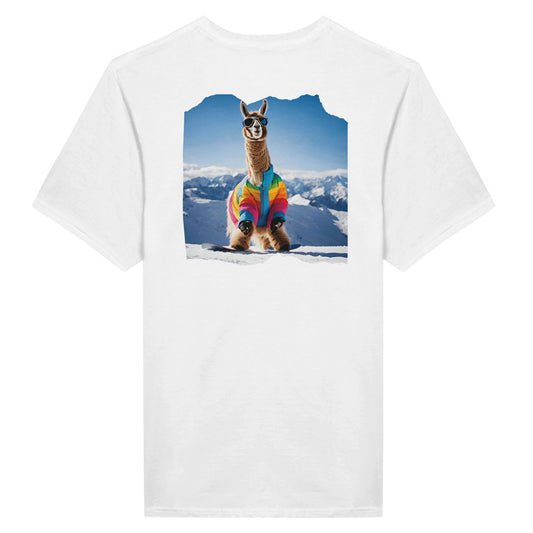 Powder Play Lama | T-Shirt Unisex - Tshirt-Fabriek.nl