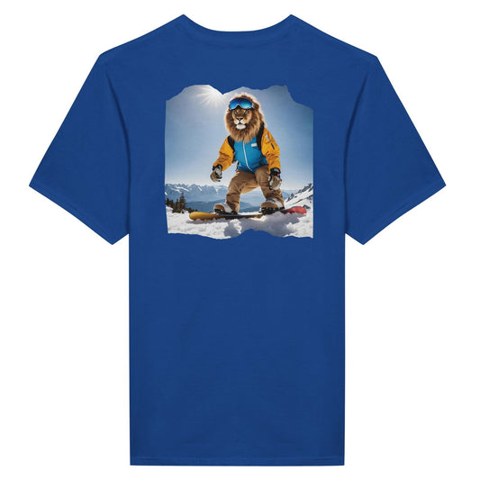 Powder Play Lion | T-Shirt Unisex - Tshirt-Fabriek.nl