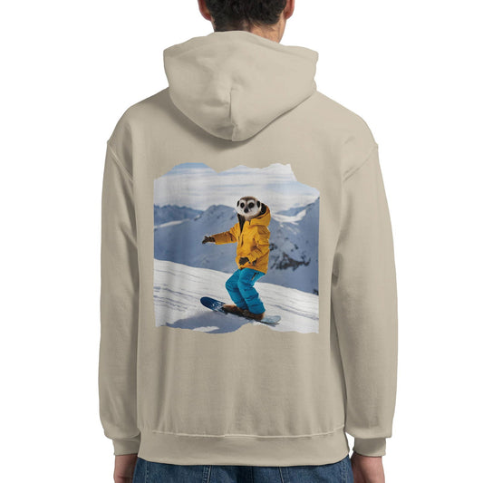 Powder Play Meerkat | Hoodie Unisex - Tshirt-Fabriek.nl