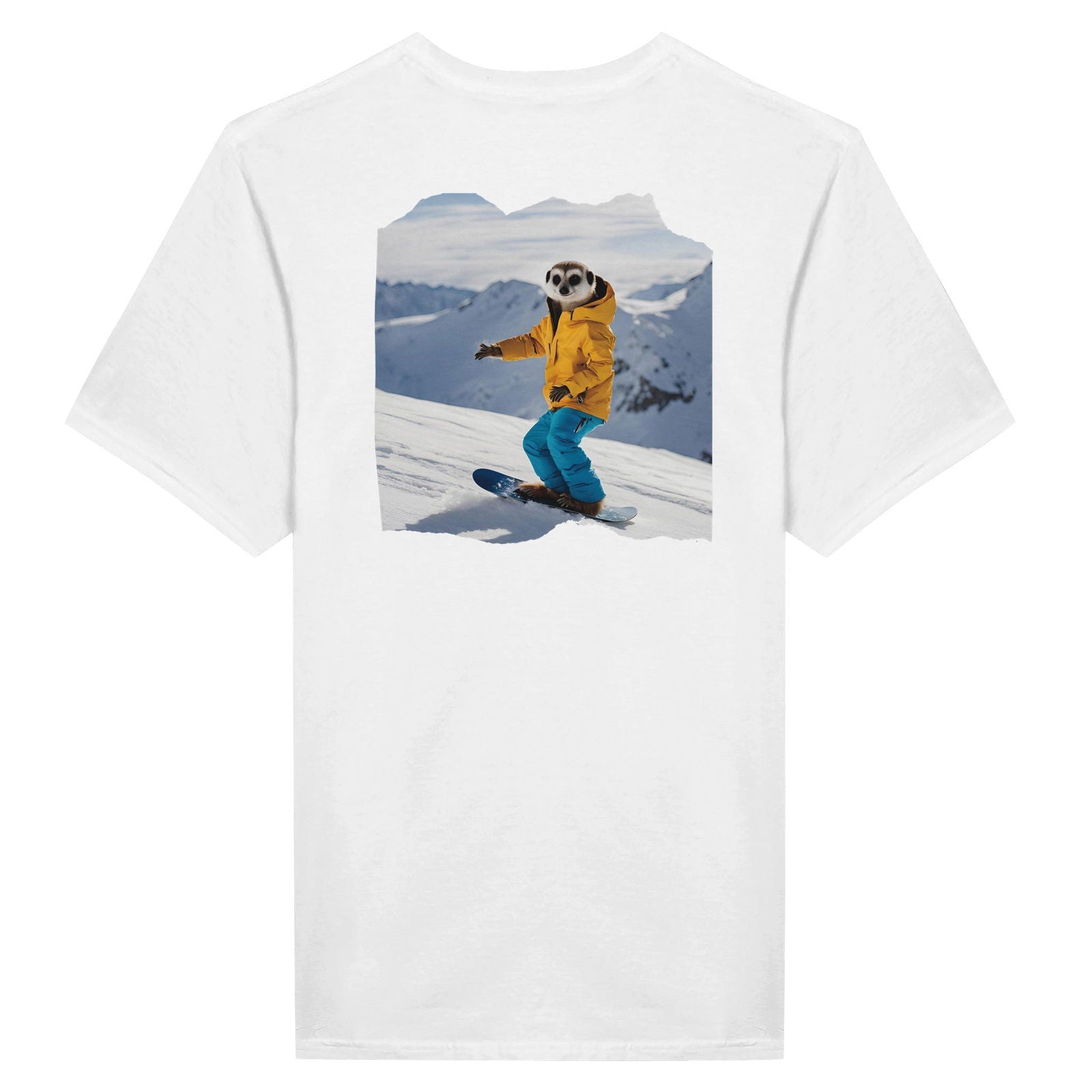 Powder Play Meerkat | T-Shirt Unisex - Tshirt-Fabriek.nl