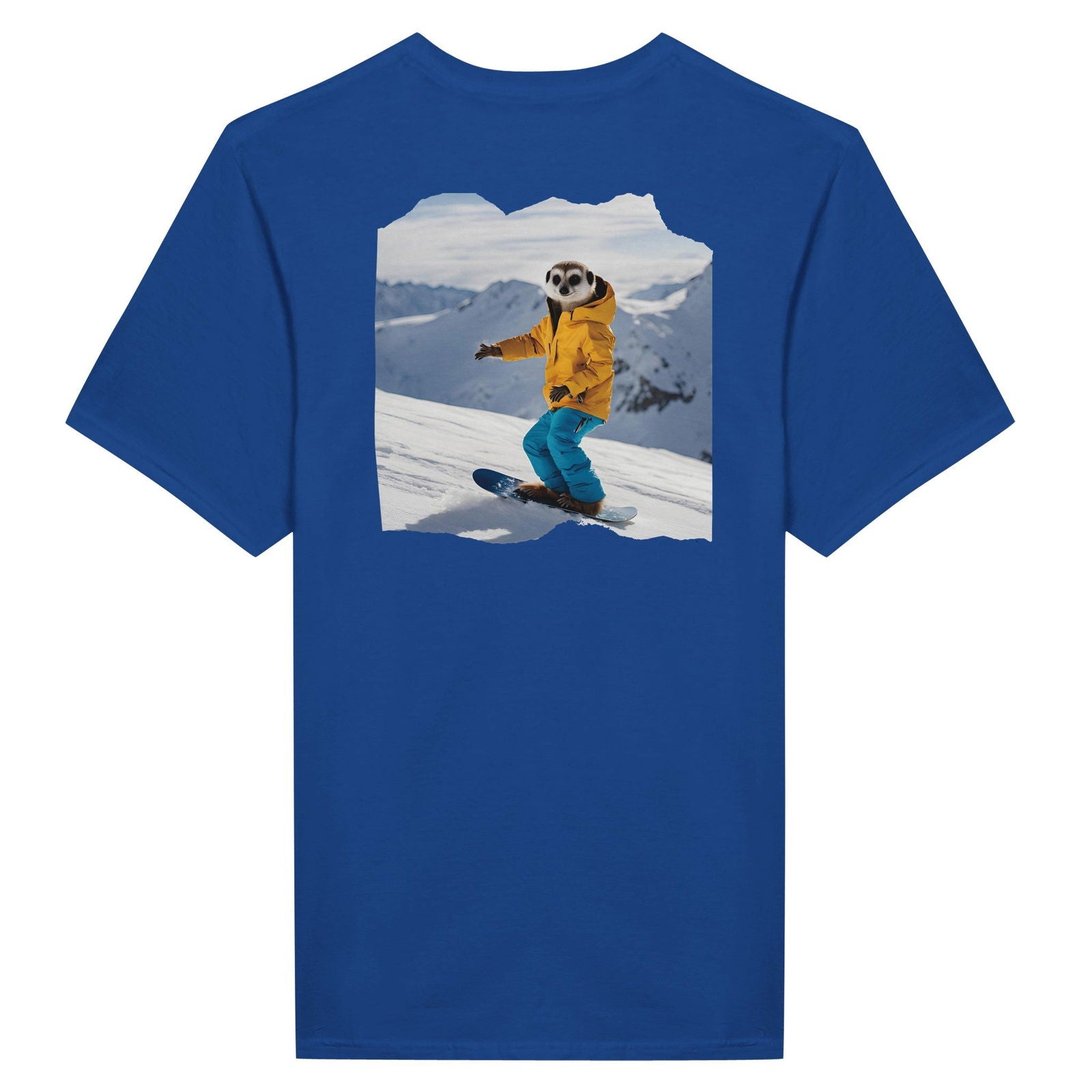 Powder Play Meerkat | T-Shirt Unisex - Tshirt-Fabriek.nl