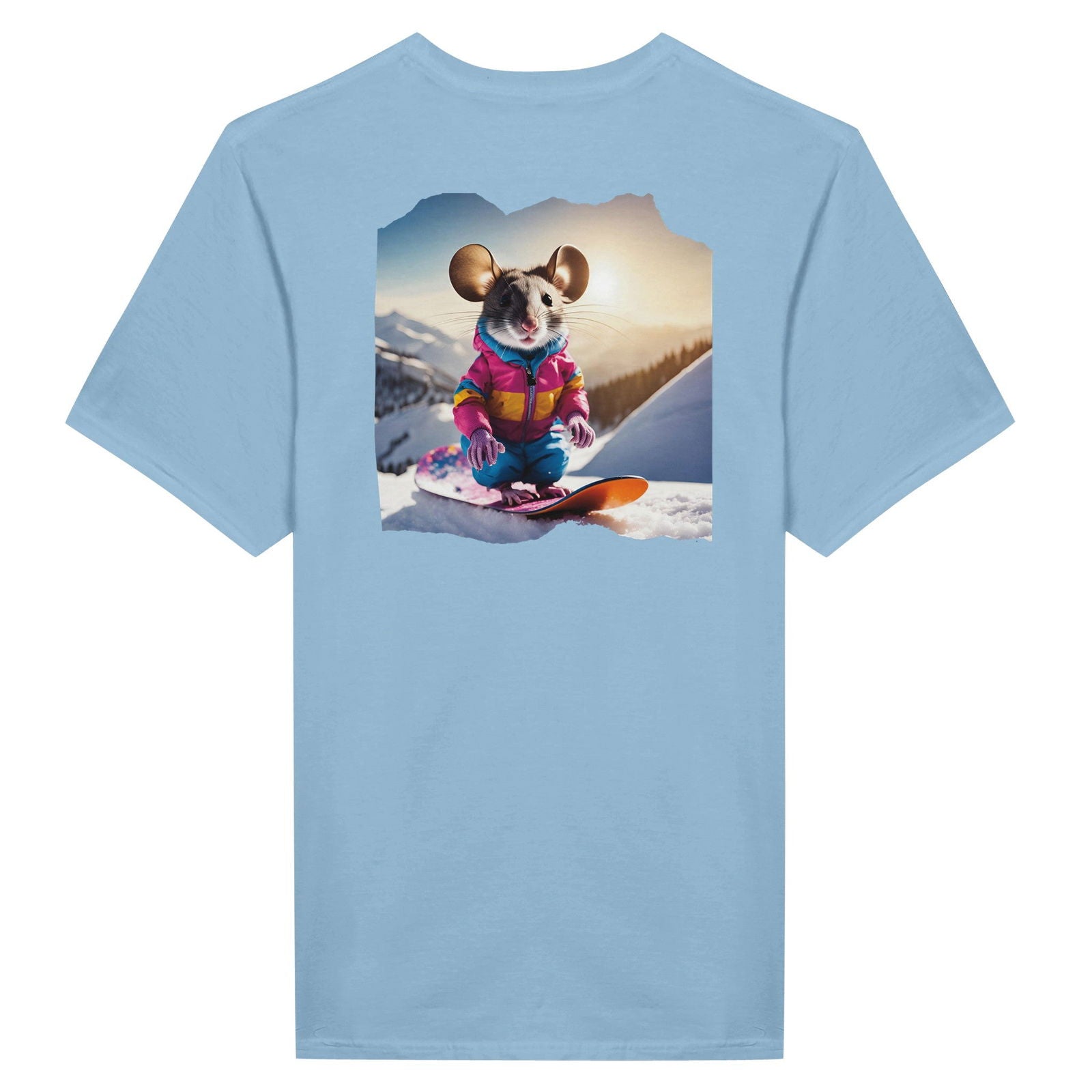 Powder Play Mouse | T-Shirt Unisex - Tshirt-Fabriek.nl