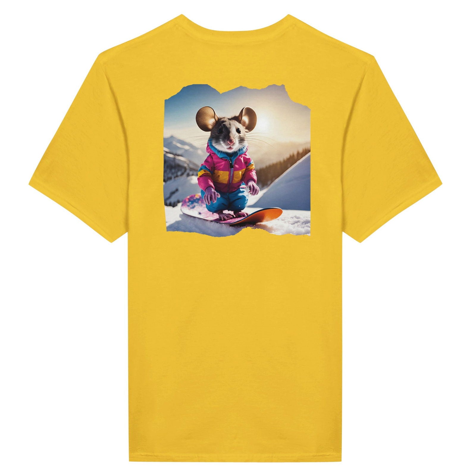 Powder Play Mouse | T-Shirt Unisex - Tshirt-Fabriek.nl