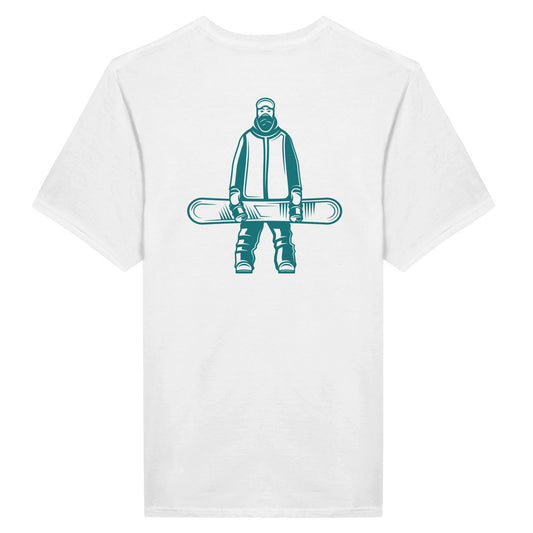 Powder Play Snowboarder | T-Shirt Unisex - Tshirt-Fabriek.nl