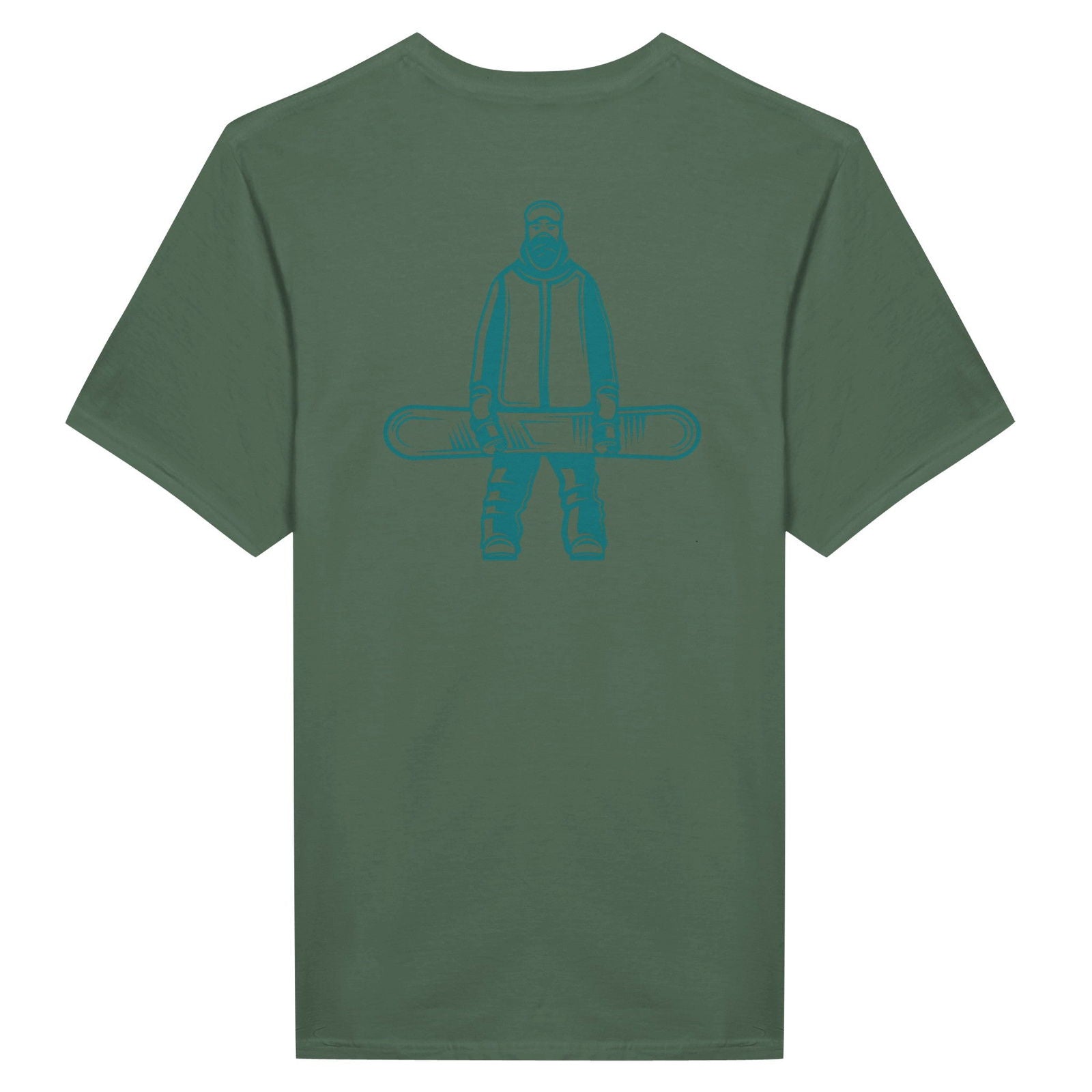 Powder Play Snowboarder | T-Shirt Unisex - Tshirt-Fabriek.nl