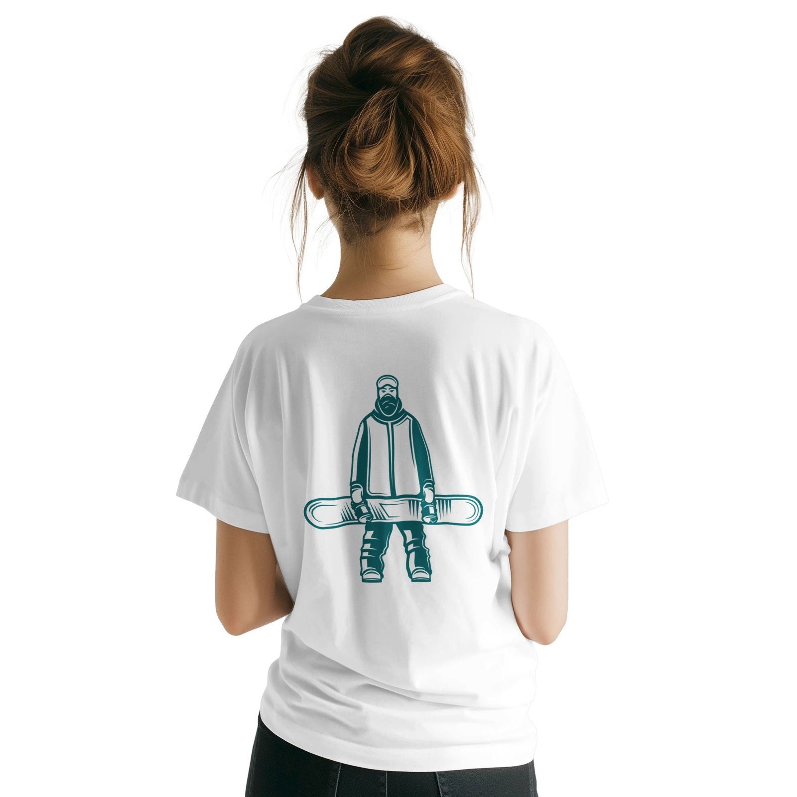 Powder Play Snowboarder | T-Shirt Unisex - Tshirt-Fabriek.nl