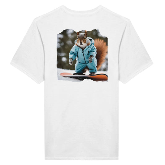 Powder Play Squirrel 3 | T-Shirt Unisex - Tshirt-Fabriek.nl