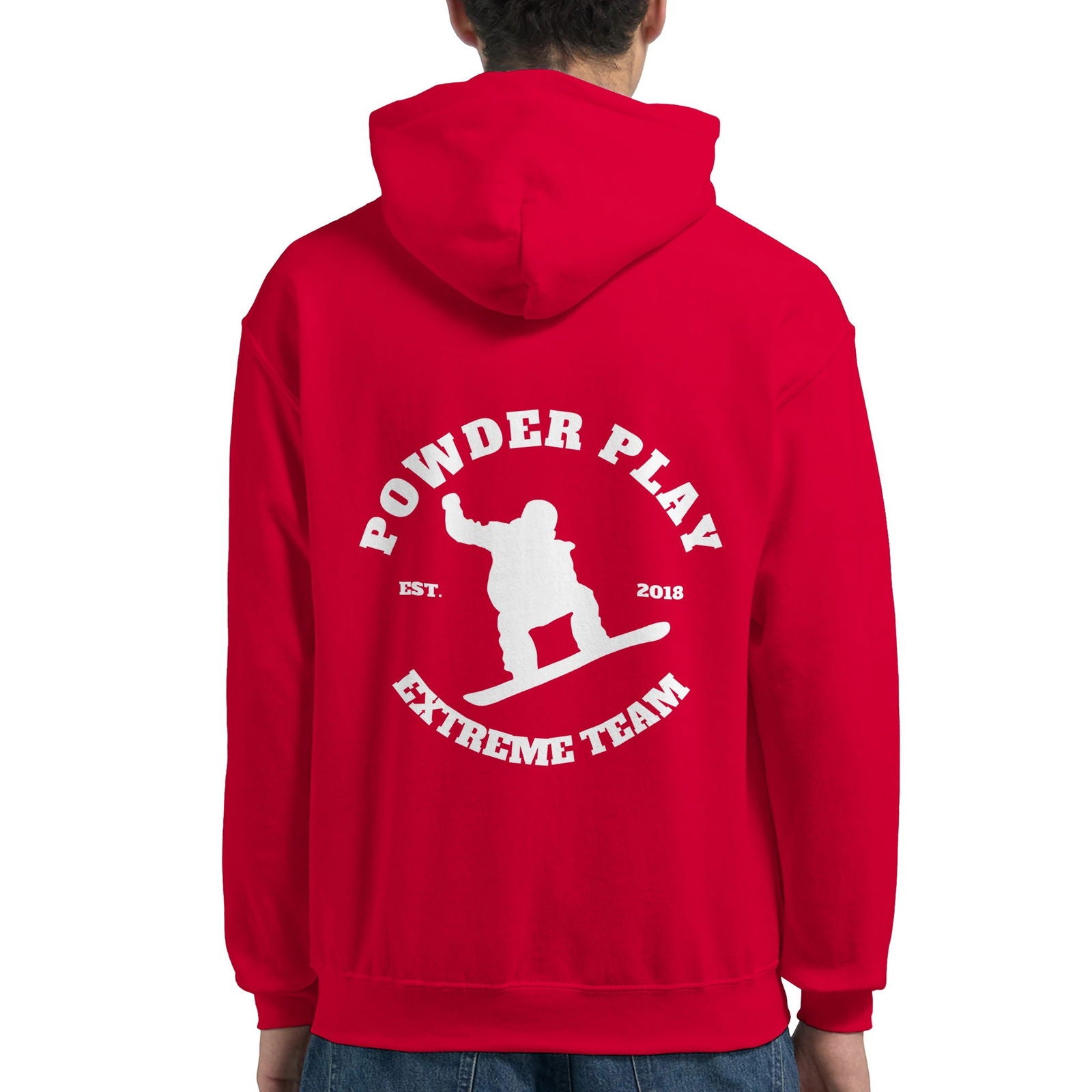 Powder Play Xtreme | Hoodie Unisex - Tshirt-Fabriek.nl