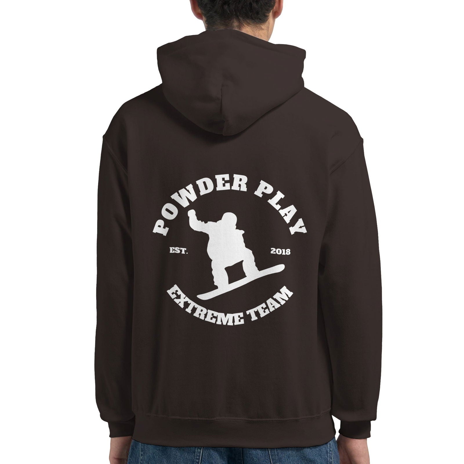 Powder Play Xtreme | Hoodie Unisex - Tshirt-Fabriek.nl