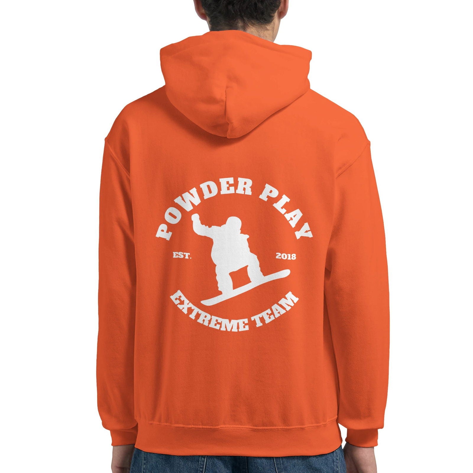 Powder Play Xtreme | Hoodie Unisex - Tshirt-Fabriek.nl