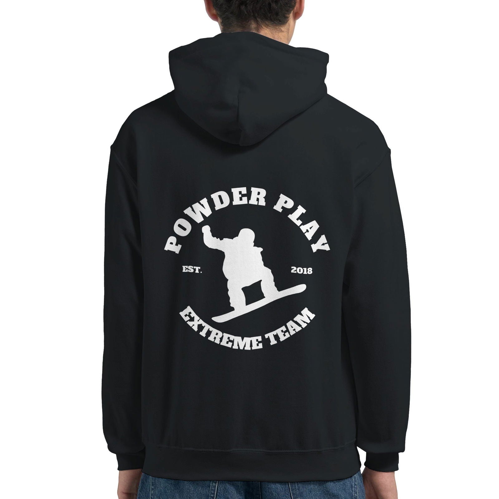 Powder Play Xtreme | Hoodie Unisex - Tshirt-Fabriek.nl