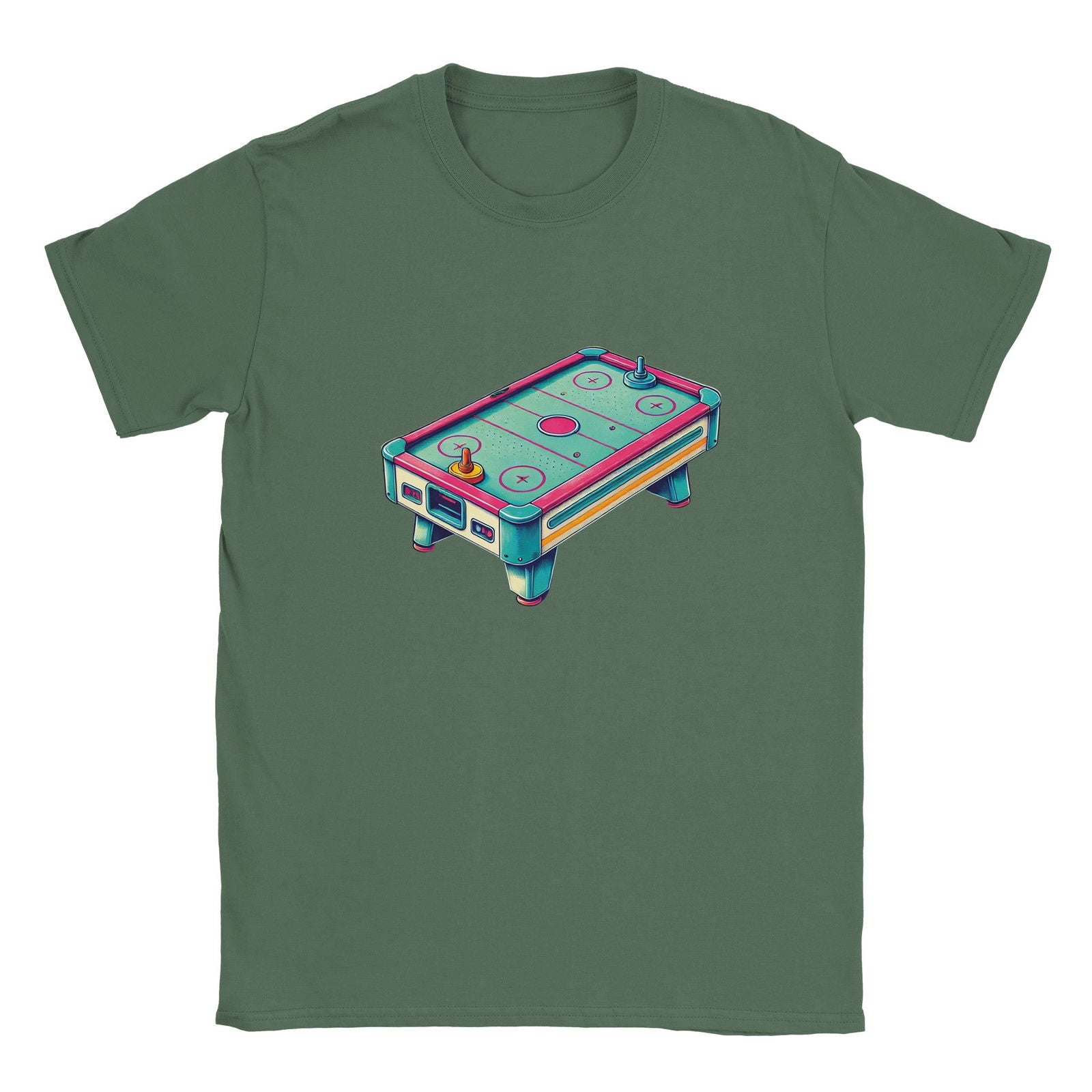 Retro Air-Hockey | T-Shirt Unisex - Tshirt-Fabriek.nl