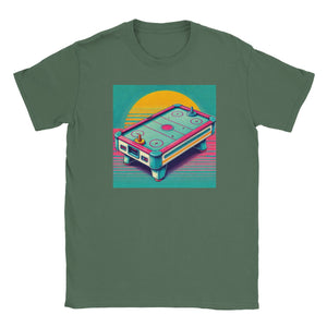 Retro Air-Hockey | T-Shirt Unisex - Tshirt-Fabriek.nl