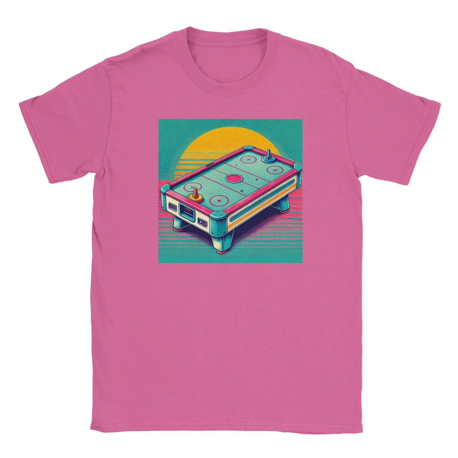 Retro Air-Hockey | T-Shirt Unisex - Tshirt-Fabriek.nl