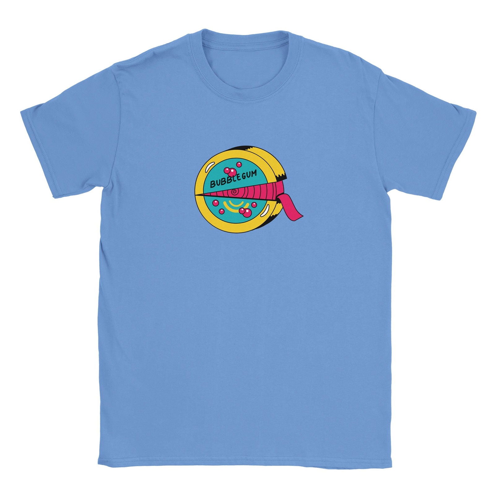 Retro Bubblegum roll | T-Shirt Unisex - Tshirt-Fabriek.nl