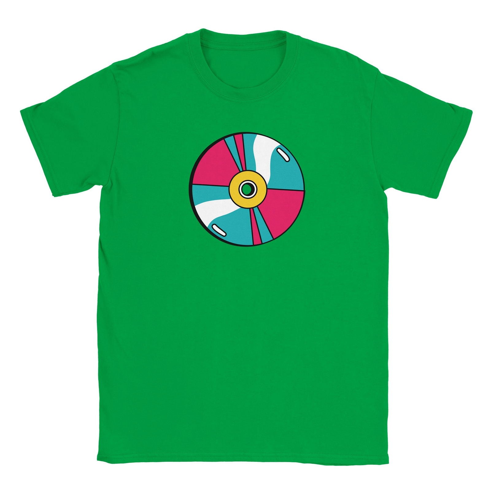 Retro CD-rom | T-Shirt Unisex - Tshirt-Fabriek.nl