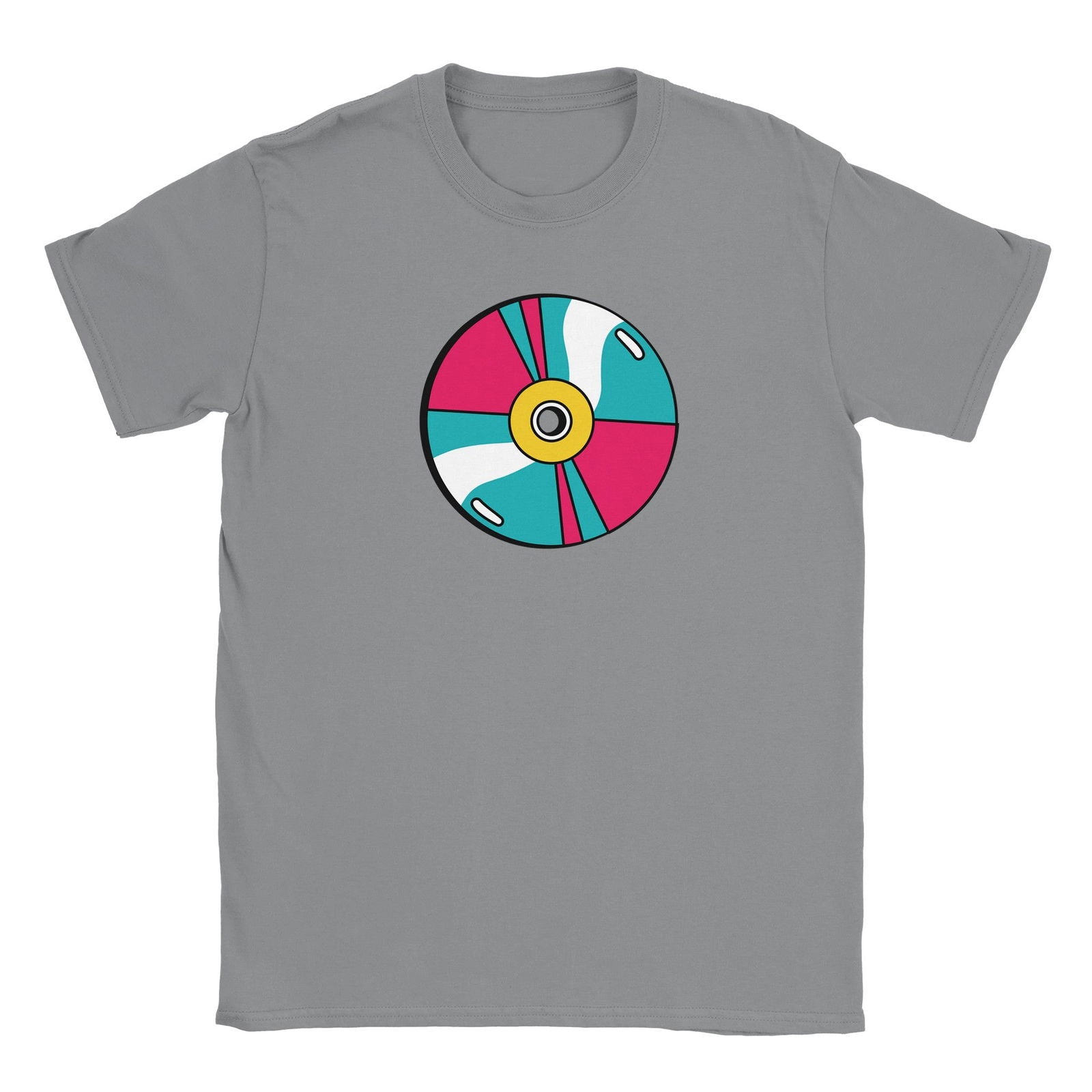 Retro CD-rom | T-Shirt Unisex - Tshirt-Fabriek.nl