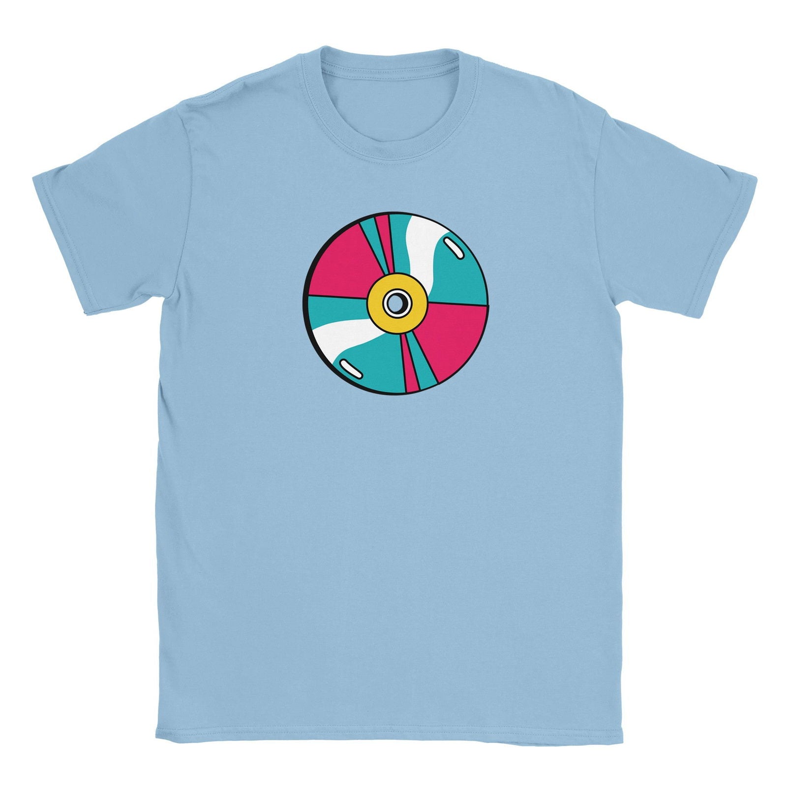 Retro CD-rom | T-Shirt Unisex - Tshirt-Fabriek.nl