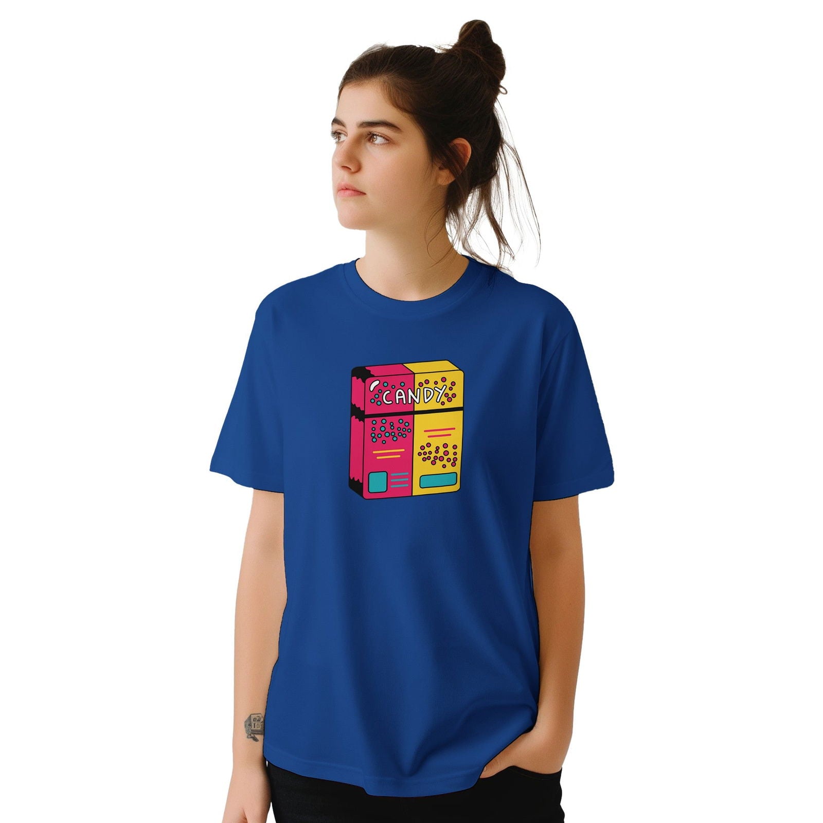 Retro Candy box | T-Shirt Unisex - Tshirt-Fabriek.nl