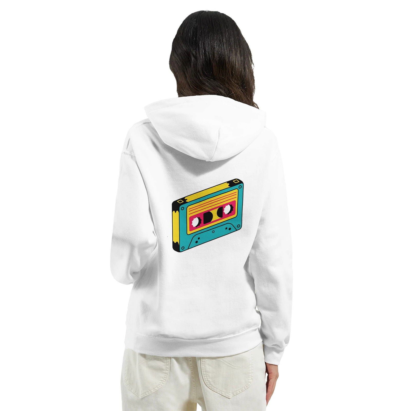 Retro Casette | Hoodie Unisex - Tshirt-Fabriek.nl