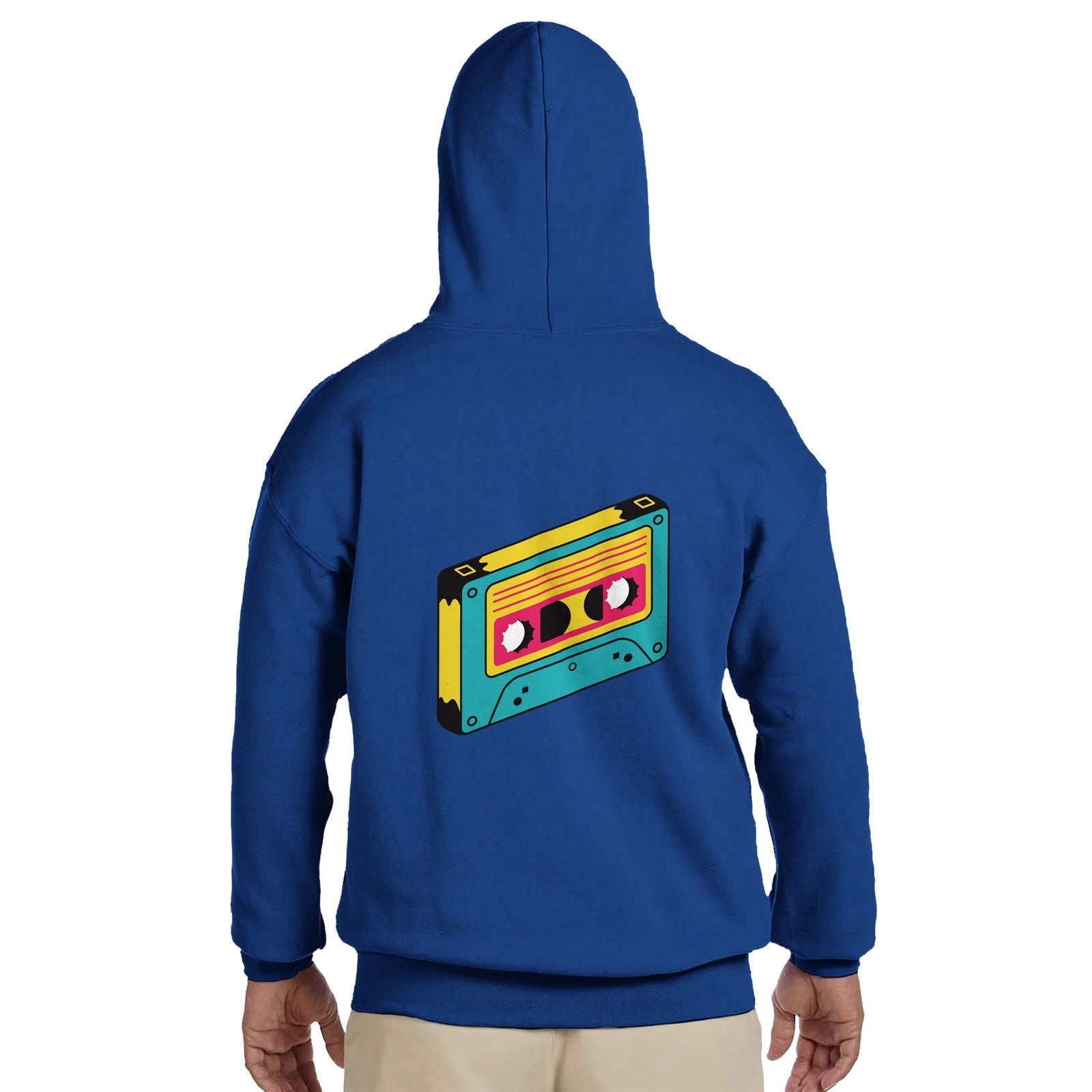 Retro Casette | Hoodie Unisex - Tshirt-Fabriek.nl