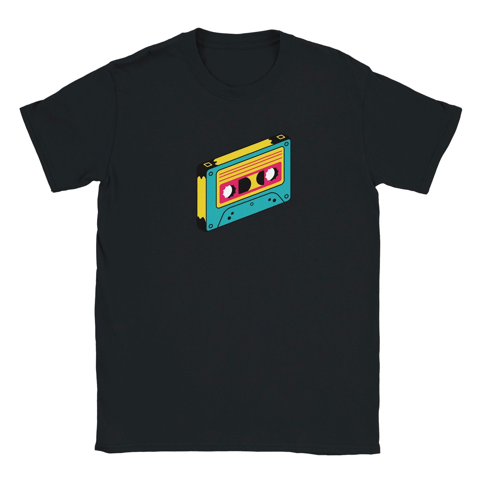 Retro Casette | T-Shirt Unisex - Tshirt-Fabriek.nl