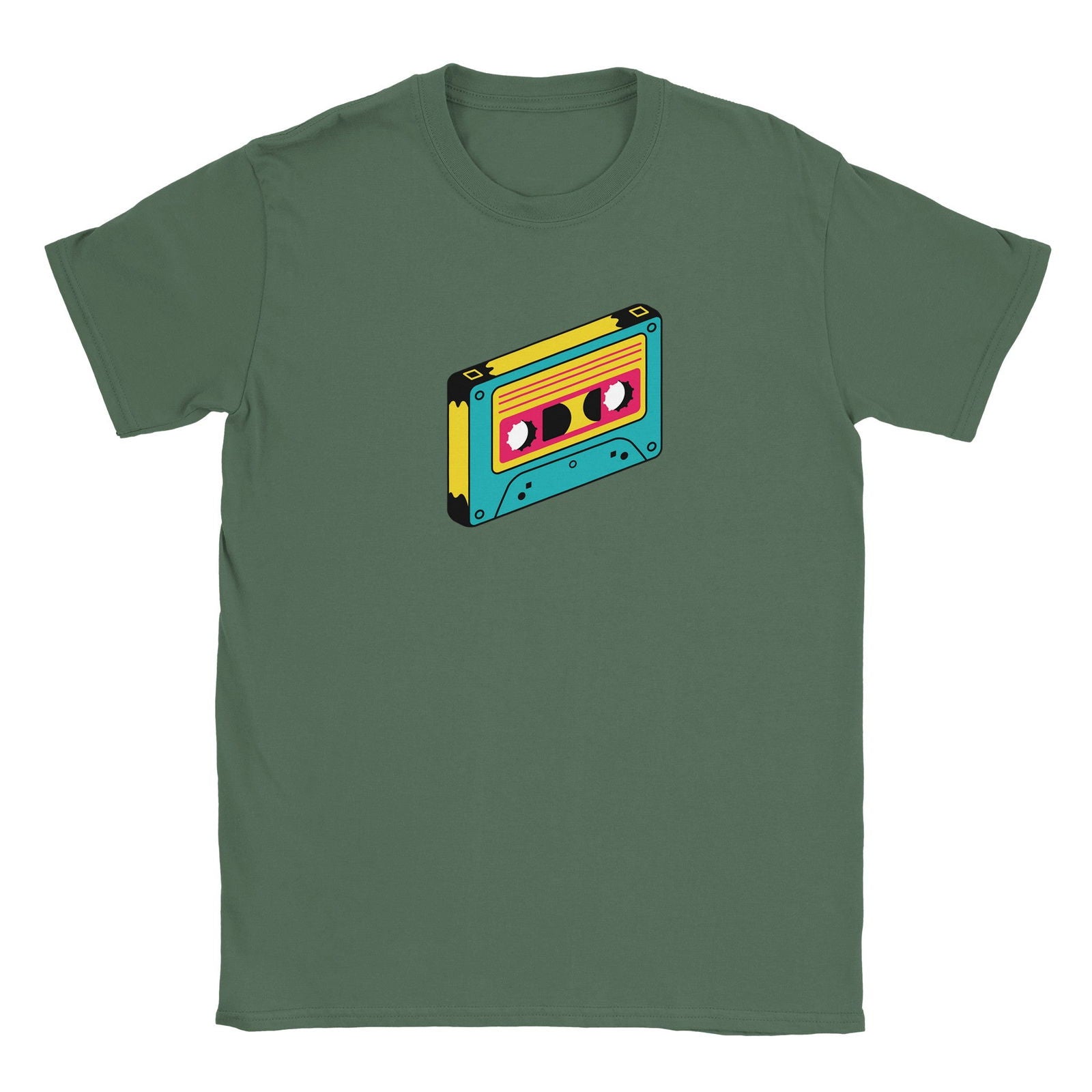 Retro Casette | T-Shirt Unisex - Tshirt-Fabriek.nl