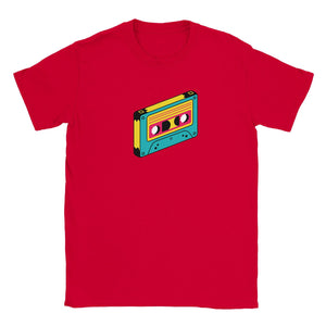 Retro Casette | T-Shirt Unisex - Tshirt-Fabriek.nl