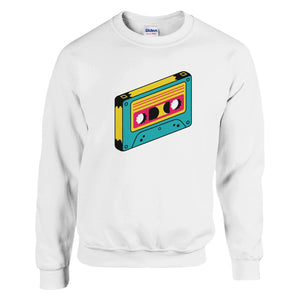 Retro Cassette | Trui Unisex - Tshirt-Fabriek.nl