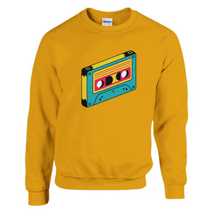 Retro Cassette | Trui Unisex - Tshirt-Fabriek.nl