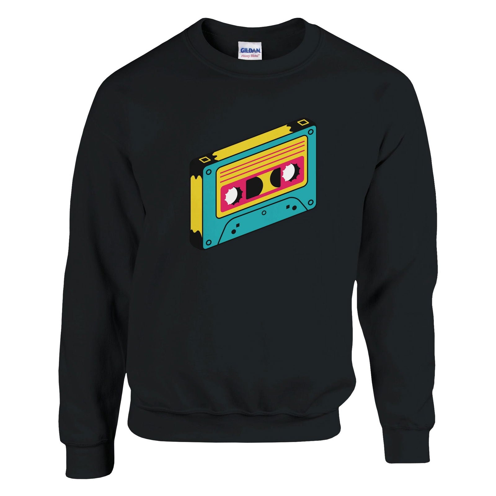 Retro Cassette | Trui Unisex - Tshirt-Fabriek.nl