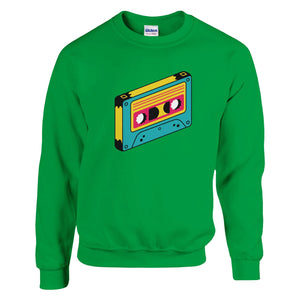 Retro Cassette | Trui Unisex - Tshirt-Fabriek.nl