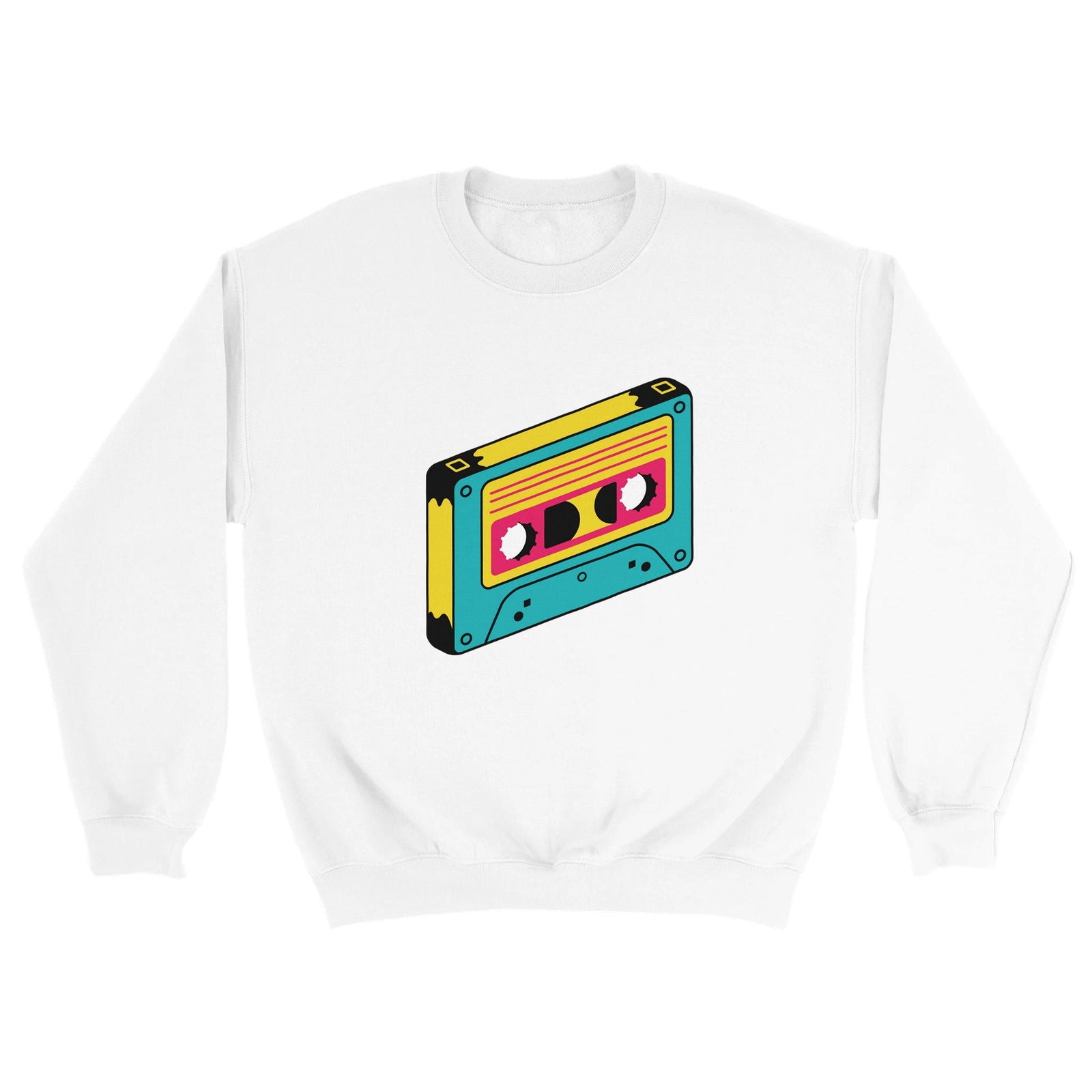 Retro Cassette | Trui Unisex - Tshirt-Fabriek.nl