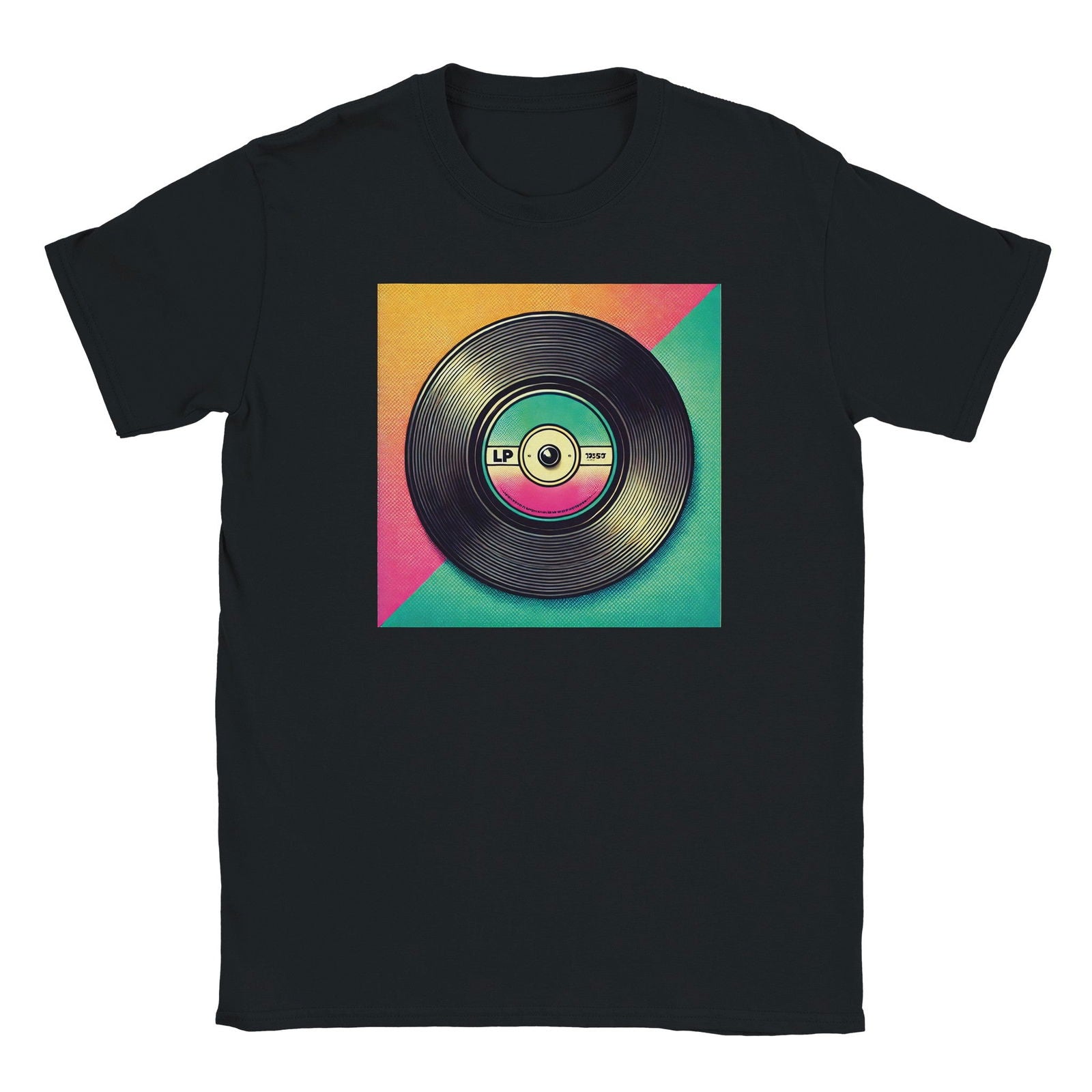 Retro Elpee | T-Shirt Unisex - Tshirt-Fabriek.nl