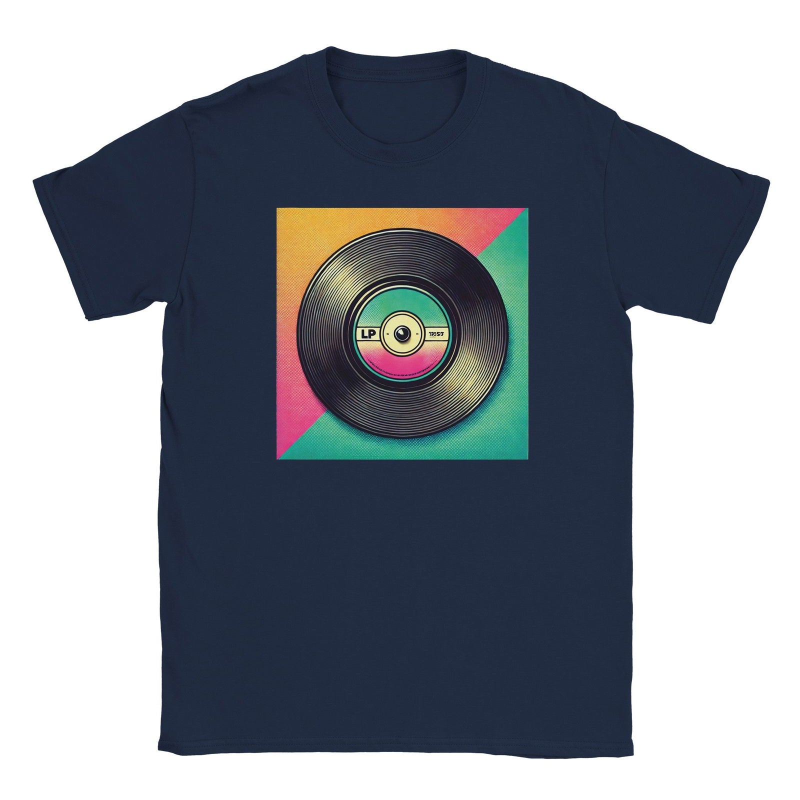 Retro Elpee | T-Shirt Unisex - Tshirt-Fabriek.nl