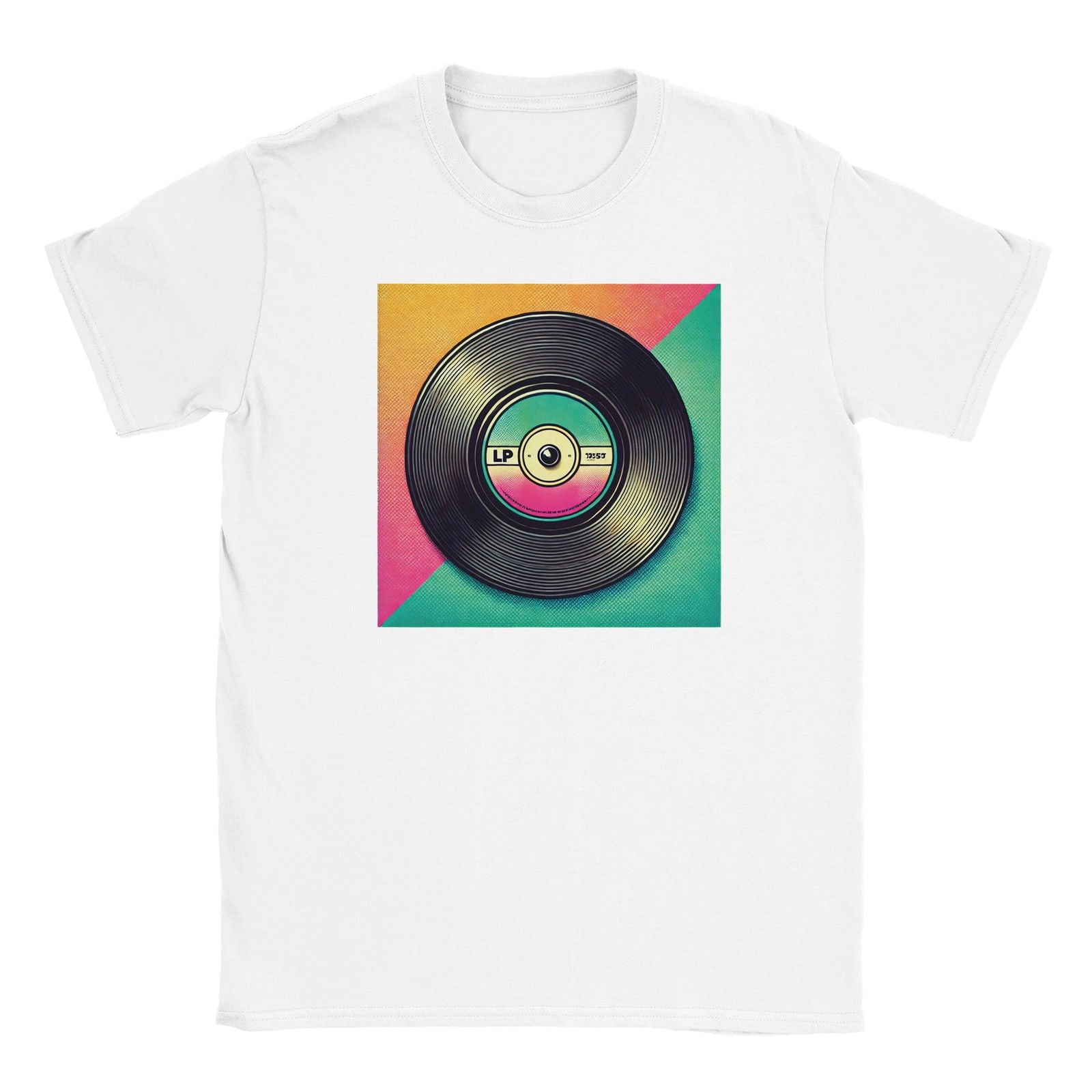 Retro Elpee | T-Shirt Unisex - Tshirt-Fabriek.nl